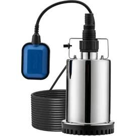 Wiltec Tauchpumpe 7500l/h max. Förderhöhe 6,5m Schmutzwasserpumpe 400W
