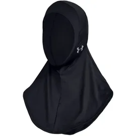 Under Armour Sport Hijab Kopftuch Damen black/black/silver XS/S