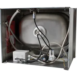 Hygienebecken aus Edelstahl (Ausführung: Edelstahl-Hygienebecken berührungslose Sensorsteuerung WM02 Batteriebetrieben)
