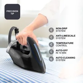Black & Decker Dampfbügelstation BXSS2800E schwarz