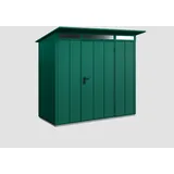 Hörmann Ecostar Gerätehaus Elegant-P 2,38 x 1,08 m Moosgrün