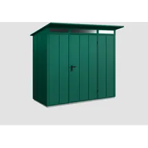 Hörmann Ecostar Gerätehaus Elegant-P 2,38 x 1,08 m Moosgrün