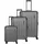 Travelite Dynamiic Koffer-Set 3-tlg. anthrazit/schwarz