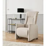 sit&more TV-Sessel Melissa Polyester 71 x 113 x 85 cm Beige elektrisch