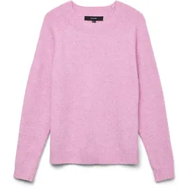 Vero Moda Pullover Damen,Fuchsia Pink/Detail:Melange,M