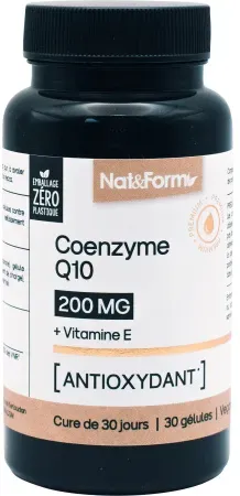 Nat&Form Coenzym Q10 30 Kapseln