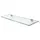 Tulup Wandregal 70 x 0,6 x 13 cm Transparent