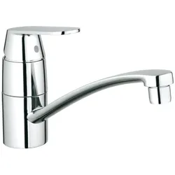 Grohe Eurosmart Cosmopolitan 1-Loch-Einhand-Spültischbatterie, vor-Fenster-Montage, Chrom, flacher Auslauf 31170000