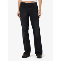 Noisy May Jeans - NMNILA LW WIDE JEANS AZ423BL NOOS - W25L32 bis - für Damen - Größe W25L32 - schwarz - W25L32