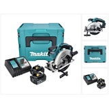 Makita DSS 611 RMJ Akku Handkreissäge 18 V 165 mm + 2x Akku 4,0 Ah + Ladegerät