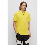 Boss ORANGE Poloshirt Prime mit dezentem Logoschriftzug auf der Brust gelb XL