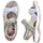 Rieker Riemchensandale Damen Mint/Mehrfarbig 37