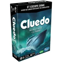 Cluedo Clue Sabotage on the High Seas, An Escape & Solve Mystery Game, Board Gam
