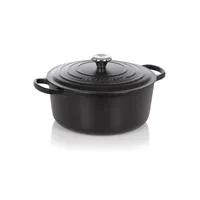 Le Creuset Signature Bräter 26 cm rund schwarz