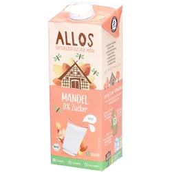 Allos Mandel Drink 0% Zucker, EU Bio