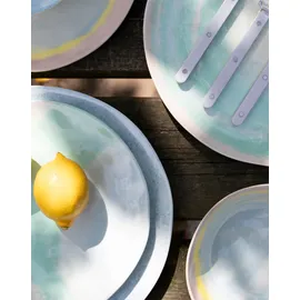 Bo-Camp Melamin Geschirr Set Barfleur Essgeschirr Reise Picknick Teller