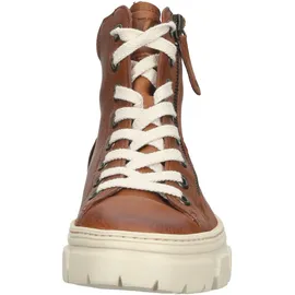 Paul Green "Paul Green Sneaker Glattleder", Damen, Hightop-Sneaker, Frauen High-Top Sneaker,Strassenschuhe,Sportschuhe,Freizeitschuhe,Turnschuhe,Mittelbraun (Cognac),37 EU / 4 UK - 37 EU