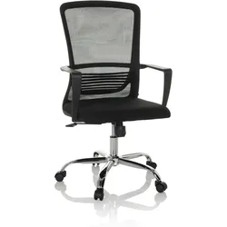 Bürostuhl / Drehstuhl STAR-TEC S Netz / Stoff schwarz hjh OFFICE