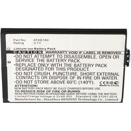 AccuCell Akku passend für HTC Advantage, P/N ATHE160, 2000-2200mAh