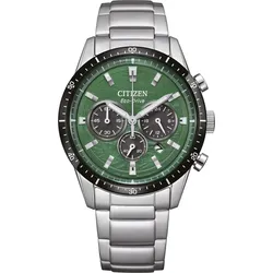 Citizen Analog Chronograph Analog Chronograph CA4624-56X - grün,silberfarben - 39mm