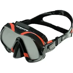 Atomic Aquatics Tauchmaske - SubFrame 2 Single Window black red #