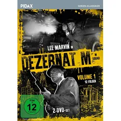 Dezernat M, Vol. 1 (M Squad) / 12 Folgen der legendären Kriminalserie mit Lee Marvin (Pidax Serien-Klassiker) [2 DVDs] | Zustand: Neu & original versiegelt