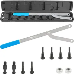 TECPO Gegenhalter Werkzeug Satz Nockenwellen-Zahnriemen-Rad