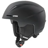 Uvex viti - Leichter Skihelm für Kinder - individuelle Größenanpassung - optimierte Belüftung - Black matt 54-58 cm