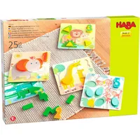 HABA Zuordnungsspielzeug Wilde Tiere