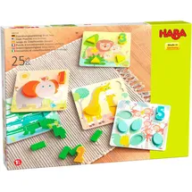HABA Zuordnungsspielzeug Wilde Tiere