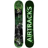 Airtracks Herren Snowboard - Forest King Carbom Hybrid Rocker Snowboard Wide 160 cm
