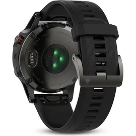 Garmin fenix 5 grau mit schwarzem Armband