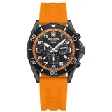 Swiss Alpine Military Schweizer Uhr Raptor orange