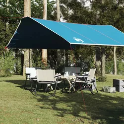 Tarp Blau 420x440 cm Wasserdicht