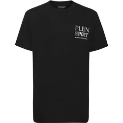 PLEIN SPORT Herren Shirt, Schwarz, S