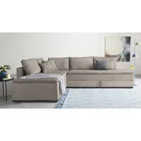 Home Affaire Ecksofa Night & Day L-Form Cord 3-Sitzer Braun