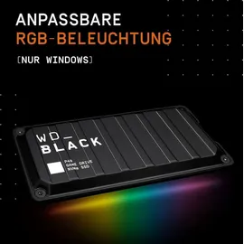 Western Digital Black P40 Game Drive 500 GB USB-C 3.2 WDBAWY5000ABK-WESN