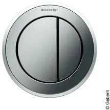 Geberit Typ 10 Fernbetätigung Round Drückerplatte