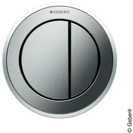Geberit Typ 10 Fernbetätigung Round Drückerplatte