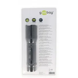 goobay Super-Bright 1500 LED Taschenlampe batteriebetrieben 1500lm 255g