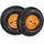 Relaxdays Sackkarrenrad 2er Set 136 kg