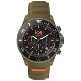 ICE-Watch ICE chrono orange - Grüne Herren/Unisexuhr mit Plastikarmband - 021427 (Medium)