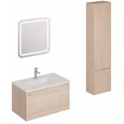 Naturel Ancona Badezimmer-Set Akazie KSETANCONA15