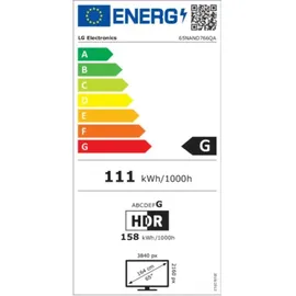 LG 65NANO766QA 65" NanoCell 4K TV