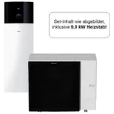 Daikin ERLA16DW1 / EBVX16S18D9W 16,0 kW + 9,0 kW Heizung - Altherma 3 R W Niedrigtemperatur - Wärmepumpe Set - 230 l Tank