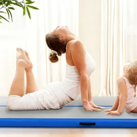 Vendomnia TRACK Matte - aufblasbar, Tumbling Gymnastikmatte, Turnmatte, Trainingsmatte, Fitnessmatte