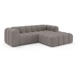 OTTO home Ecksofa OTTO HOME "KALLIE L-Form, 248 cm - OTTO. Verlässliche Qualität.", beige (taupe), B:248cm H:72cm T:186cm, 100% Polyester, Sofas, Ecksofa, Bubble Optik, moderne Steppung, hoher Sitzkomfort