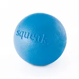 PLANET DOG Squeak - Quietsch-Ball für Hunde - Spielzeug zum Apportieren - Blau