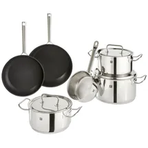 Zwilling Twin Classic Topf-Set 6-tlg. 2 x Kochtopf + 2 x Bratpfanne + Stielkasserolle + Bratentopf