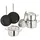 Zwilling Twin Classic Topf-Set 6-tlg. 2 x Kochtopf + 2 x Bratpfanne + Stielkasserolle + Bratentopf